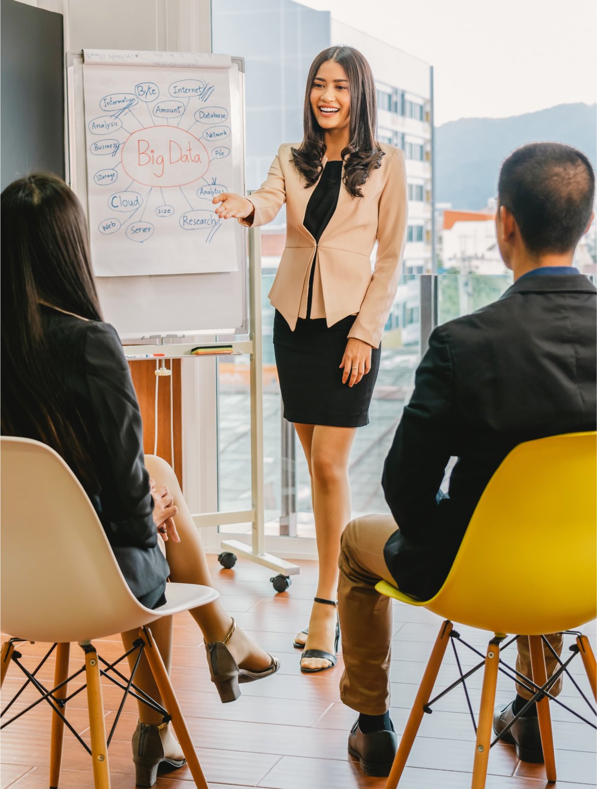 Beratungsszene in einem Meetingraum